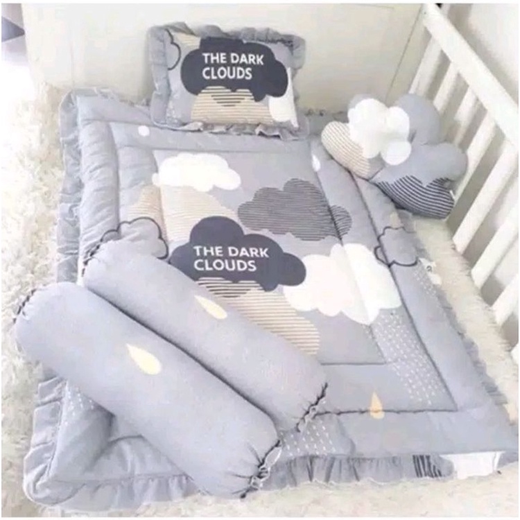 Recomended.. Cod bedcover set bayi katun lembut