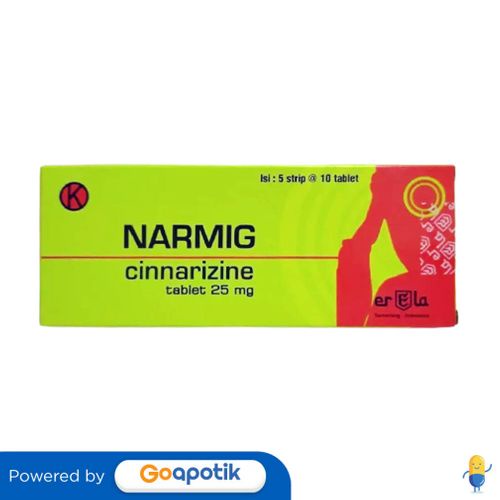 NARMIG 25 MG BOX 50 TABLET