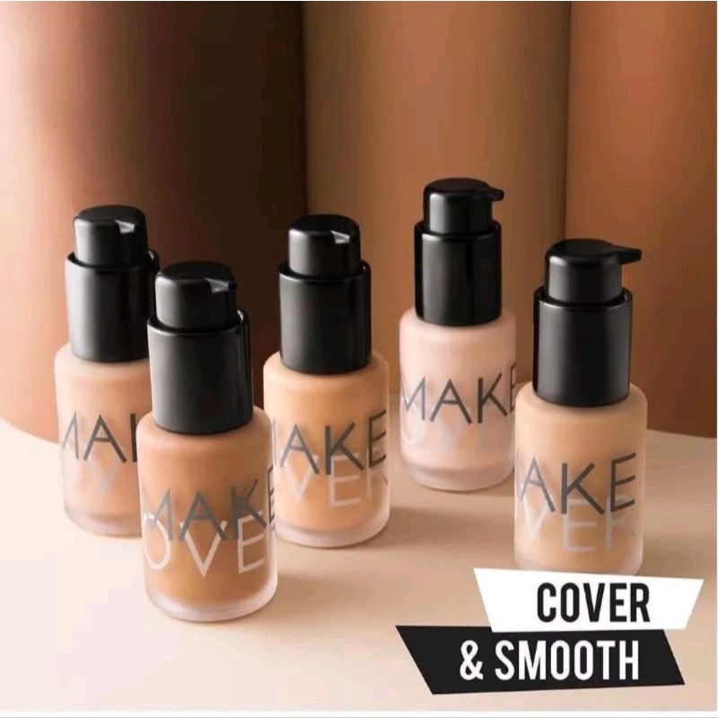 MAKEOVER ULTRA COVER LIQUID MATTE FOUNDATION 33ML