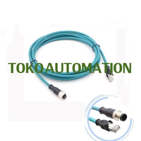 kabel socket profinetv 5mtr RJ45 M12 4pin Code D konektor SA25