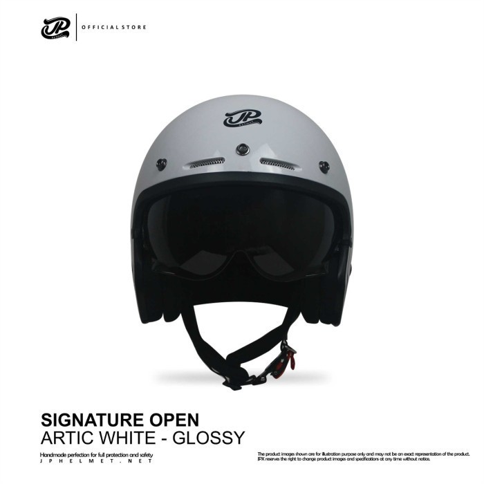 Helm Jp Retro Signature So Solid - Half Face