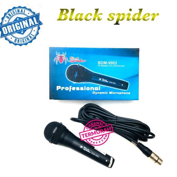MIC KABEL BLACK SPIDER BDM9902 ORIGINAL