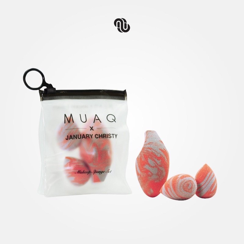 MUAQ x January Christy Sponge Set