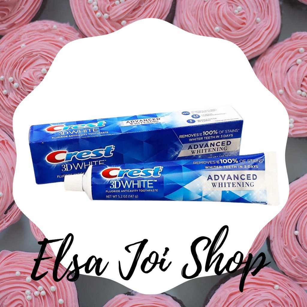 Crest 3D White Toothpaste D Whitening - 147 Gr