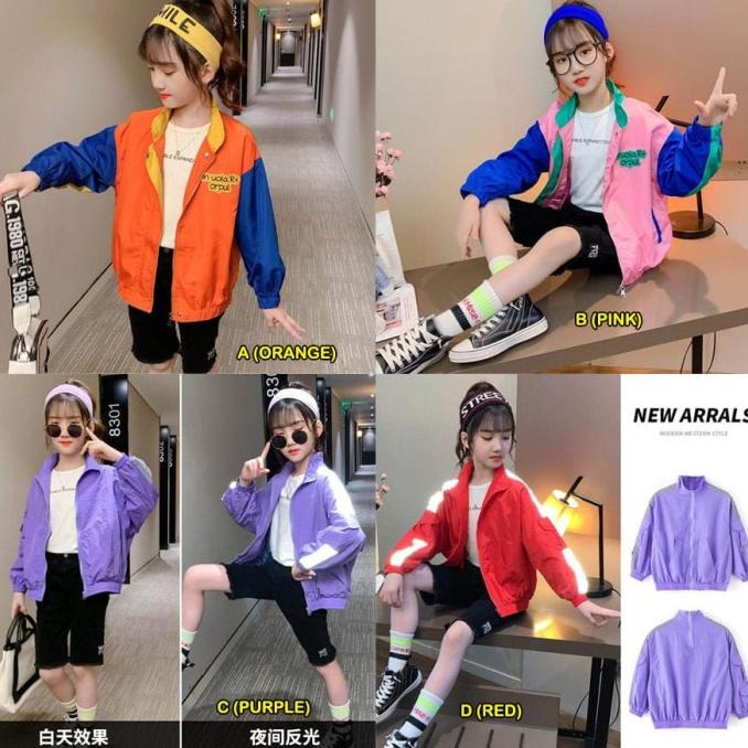 Jacket Anak Perempuan Casual Simple