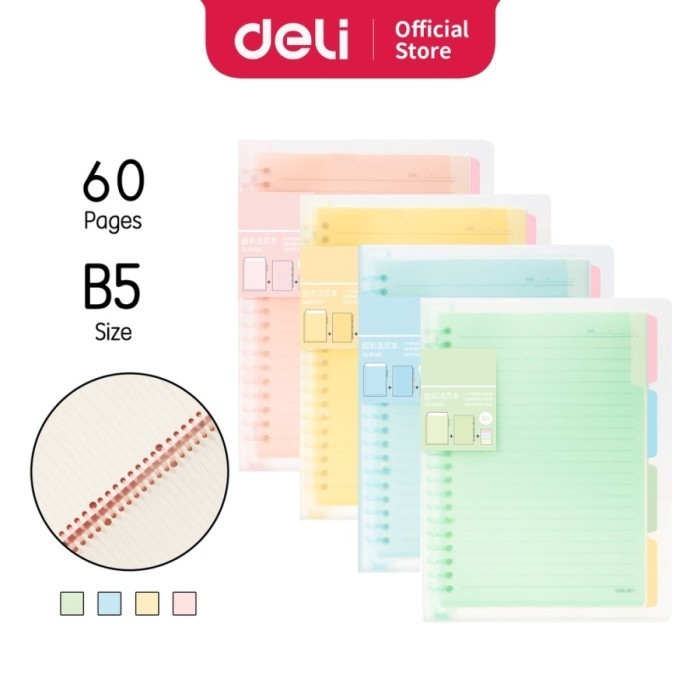 Binder Note Deli Uk. B5 - Qhb560