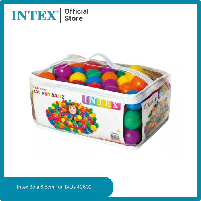 Intex Bola 6.5Cm Fun Balls 49602