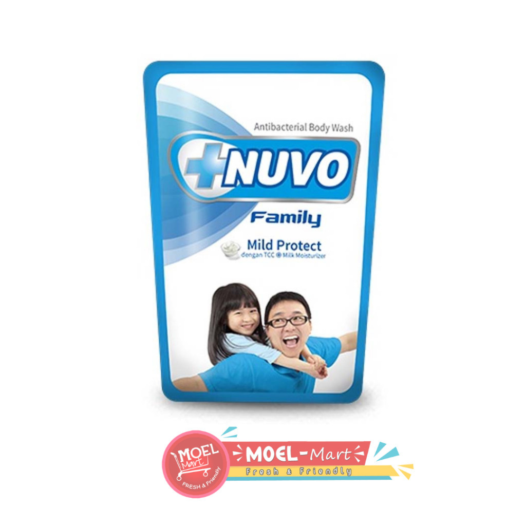 NUVO BW PUTIH/BIRU 400ML REFF
