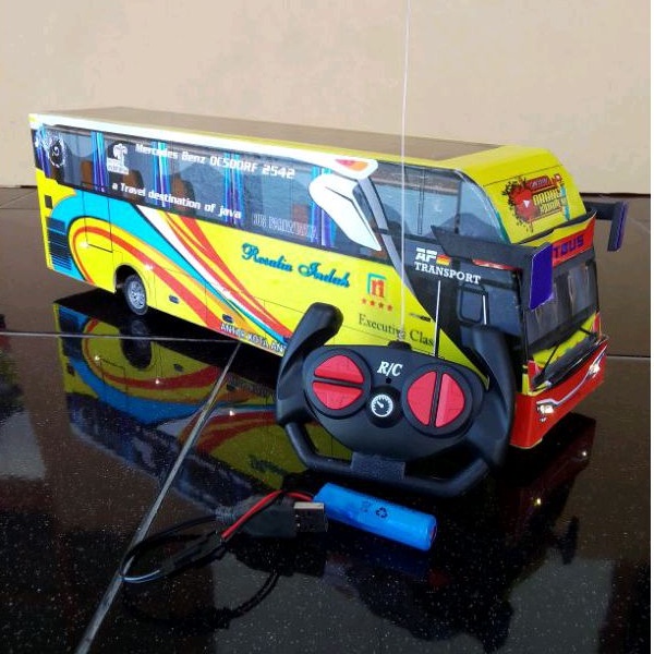 Miniatur bus basuri Rosalia indah