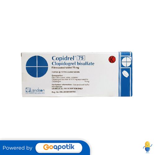 COPIDREL 75 MG BOX 30 TABLET