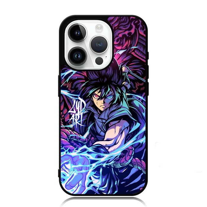 Hardcase Casing iPhone 15 Plus Pro Max Sasuke AE1394 Case Custom B1