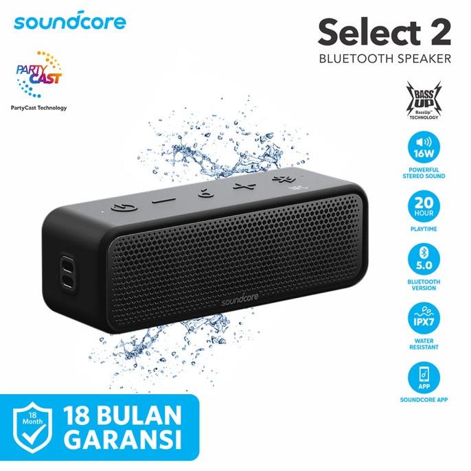 Speaker Bluetooth Soundcore Select 2 - A3125