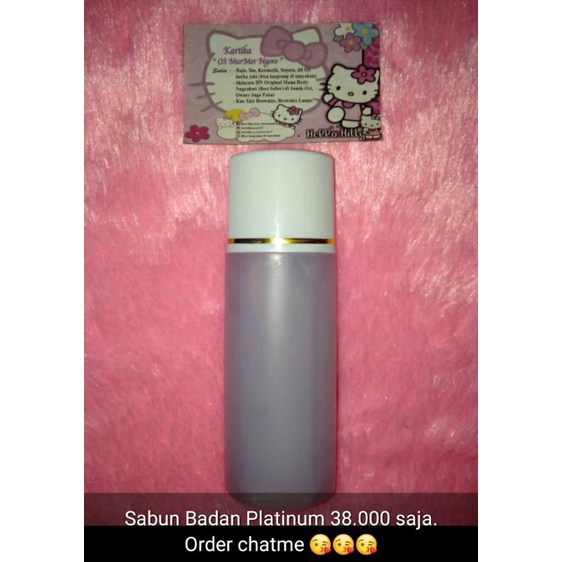 Sabun Badan Platinum