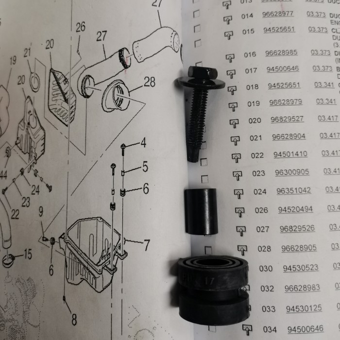 Baut Filter Udara Captiva Kode Kn232