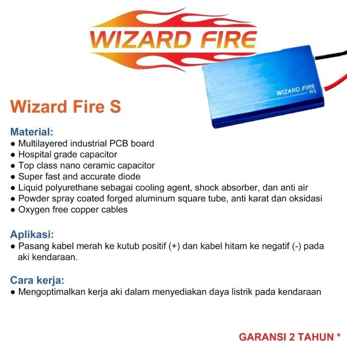 Wizard Fire Stabilizer Aki (Battery Stabilizer) New S