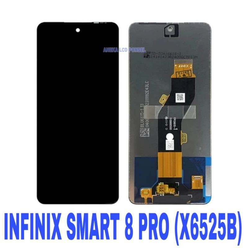 LCD+TOUCHSCREEN INFINIX SMART 8 PRO (X6525B) FULLSET
