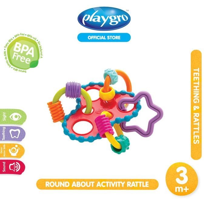 Playgro Round About Activity Rattle