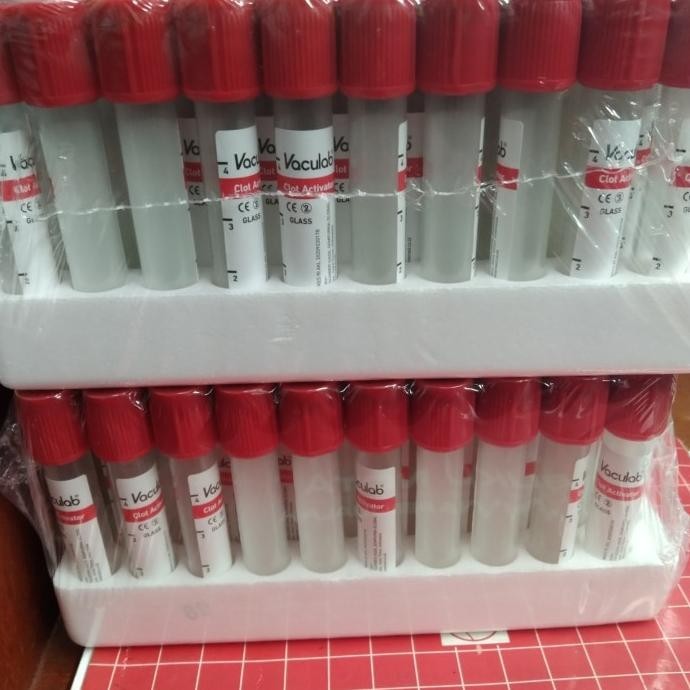 [ Bv ] Vaculab Plain Clot Activator 3Ml !! Ready