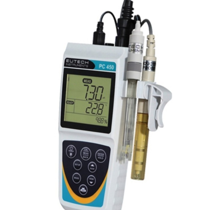 EUTECH PC 450 Portable Multiparameter pH/mV /Conductivity/TDS/Temp