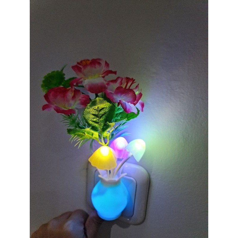 lampu tidur / mini lamp led sensor & switch on off evatech