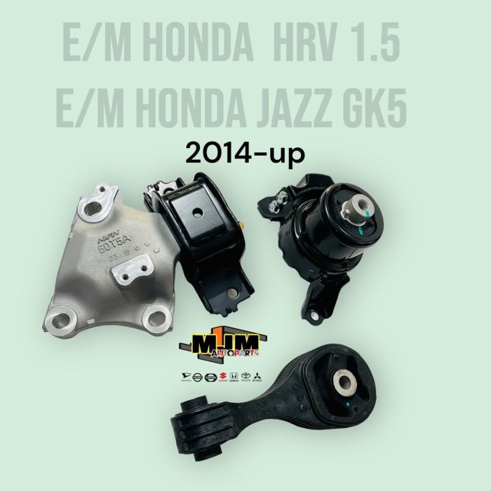 Engine mounting set hrv jazz gk5 2014 up