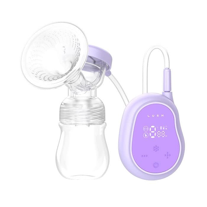 LUSN Single Breast Pump - Purple