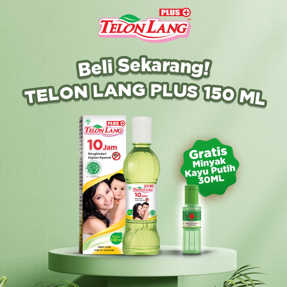 Terbaik.. Cap Lang TELON LANG PLUS 150 ML