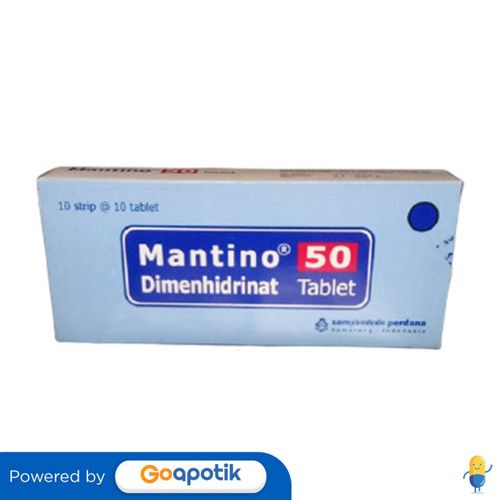 Mantino Box Isi 100 Tablet