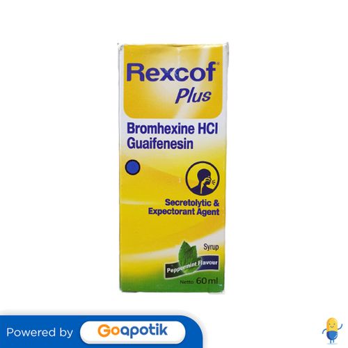 Rexcof Plus Syrup 60 Ml Botol