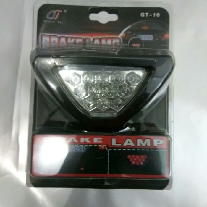 Cod - Lampu Rem Segitiga Braks Lamp F1 Kode 080