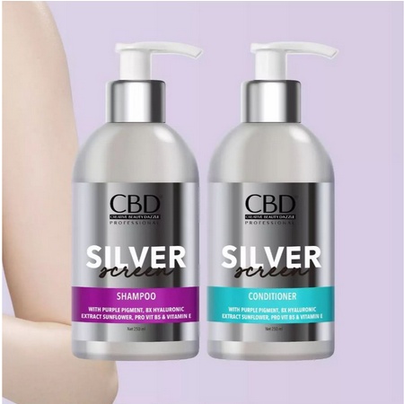 CBD Professional Silver Screen Shampoo& conditioner 250ml