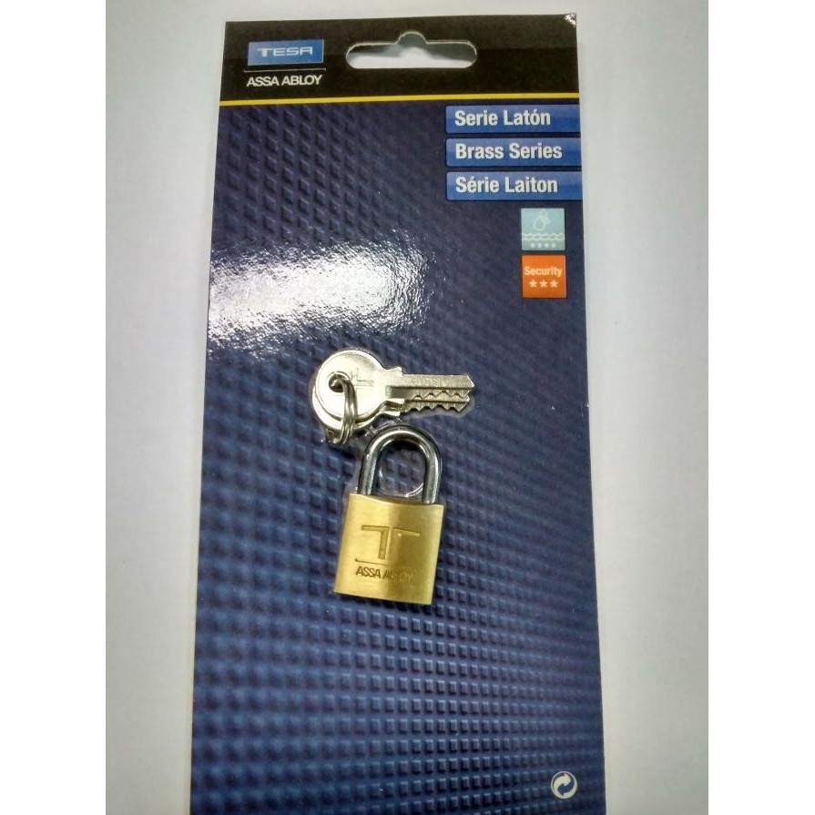 Gembok koper TESA ASSA ABLOY 20mm
