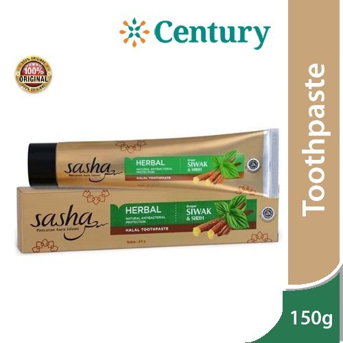 Sasha Herbal Siwak Toothpaste 150g