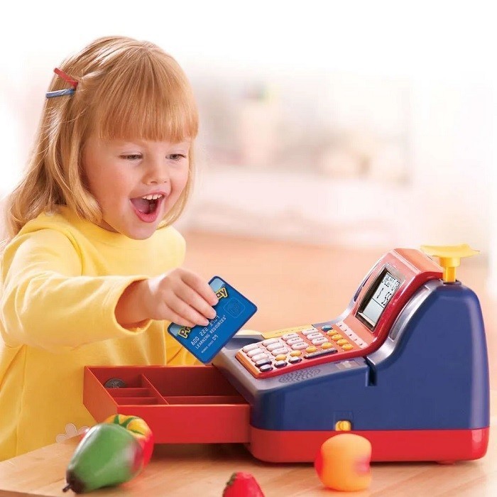 Learning Resources Pretend & Play Teaching Cash Register