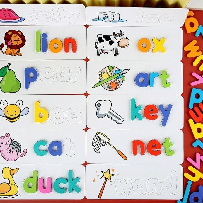 Mainan Edukasi Speeling Game New Version Learn N Write Phonics