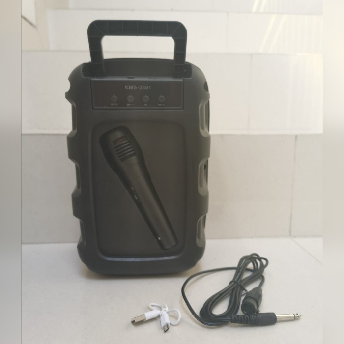 Speaker Bluetooth 3381/338 Bonus Mic / Speaker Wireless