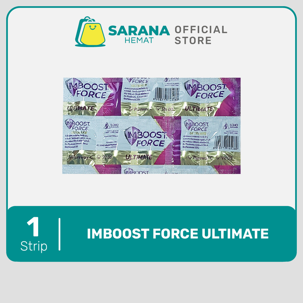 Imboost Force Ultimate - 1 Strip 10 @Tablet