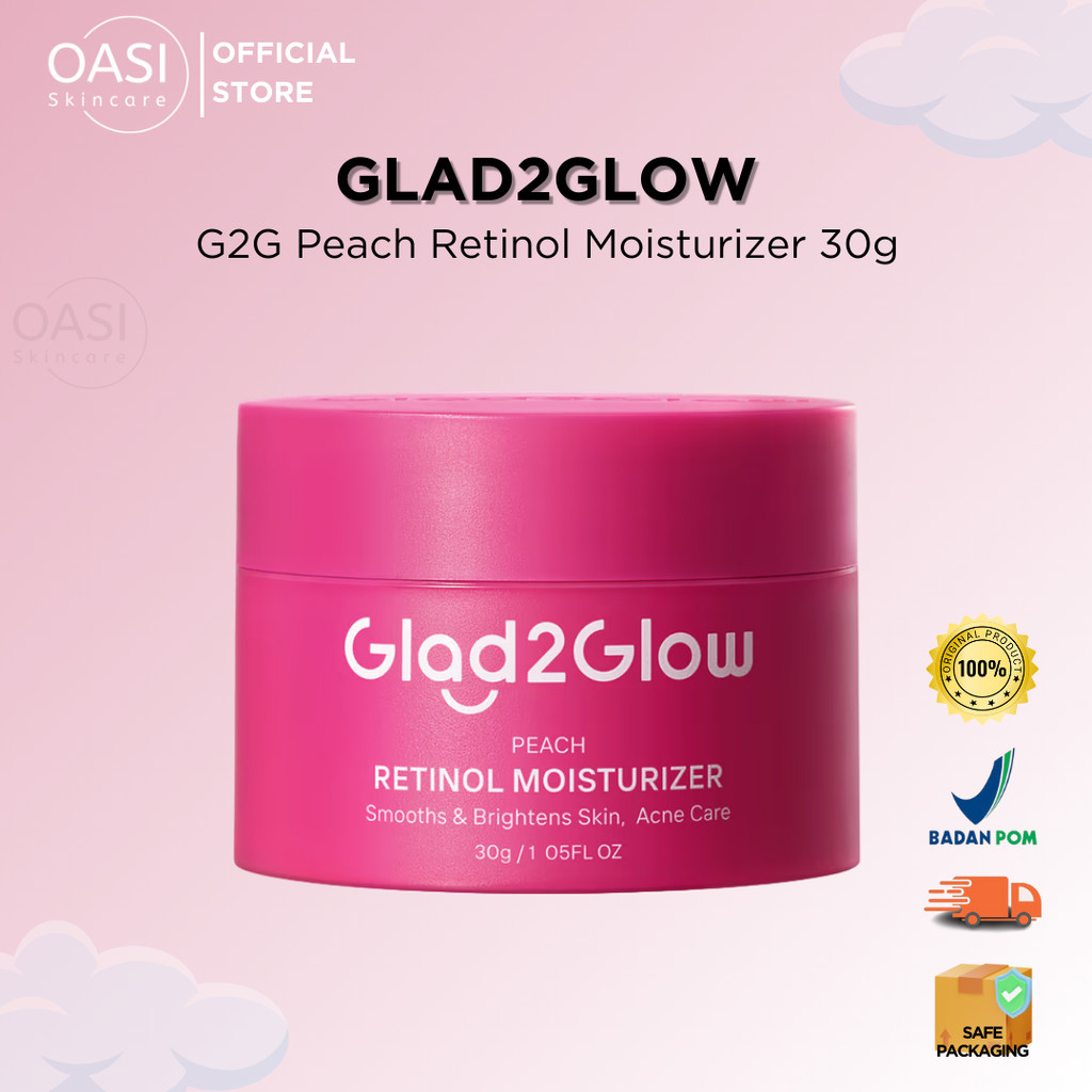 Glad2Glow Peach Retinol Moisturizer