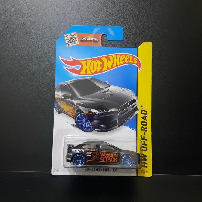 promo hot wheels 2008 lancer evolution ready stock