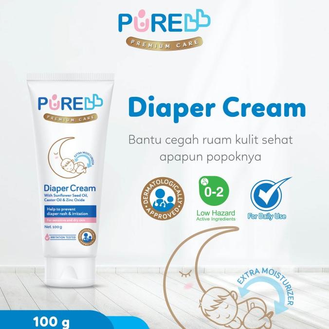 PUREBB DIAPER CREAM 100gr