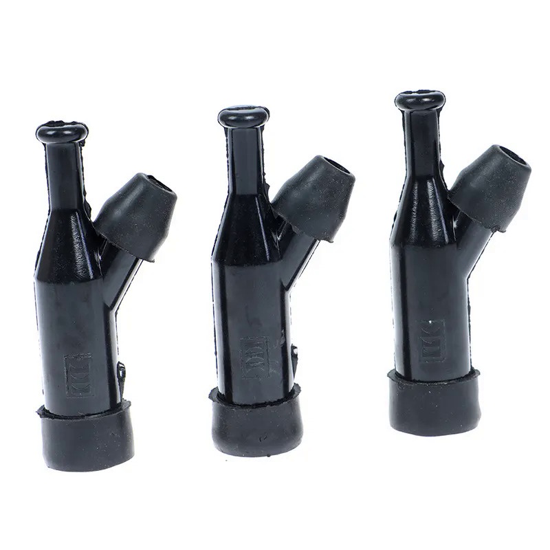 ❤3Pcs High Quality Black Spark Plug Cap For Motorcycle Universal Type General Purpose Various Models