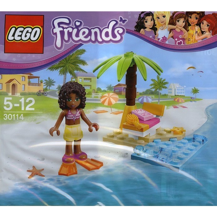 lego 30114 : andrea's beach lounge