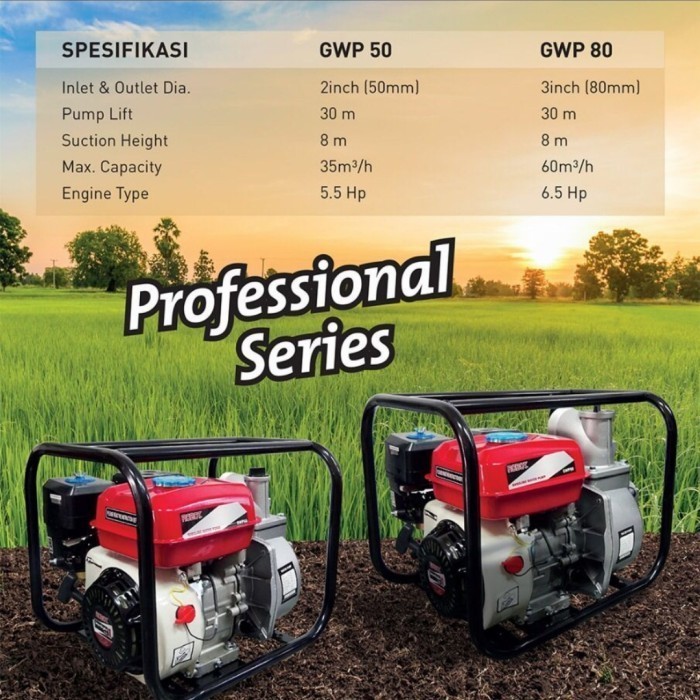 pompa alkon engine pump 2" wesco gwp 50