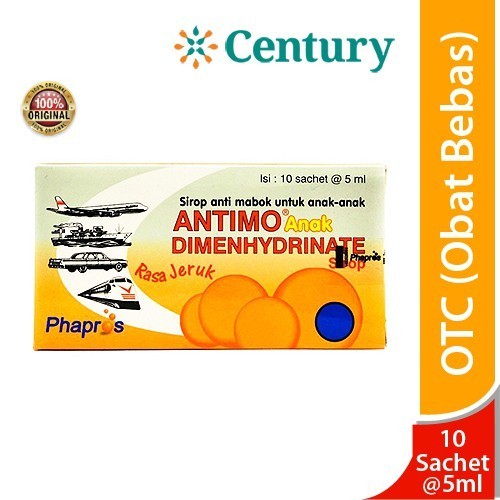 Antimo Anak Sachet 5ml Rasa Jeruk
