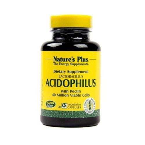 Nature'S Plus Acidophilus 90 Tablet/Probiotik/Lactobacillus/Suplemen