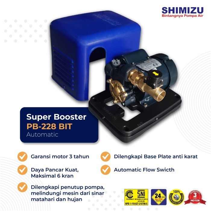 Shimizu Automatic Booster Pump Pb-228 Bit