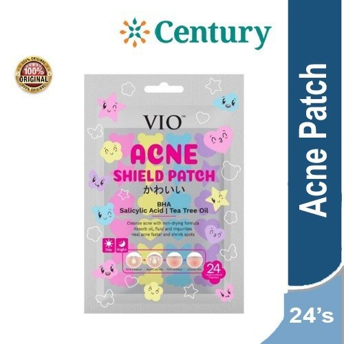 VIO ACNE SHIELD PATCH BHA 24`S / PERAWATAN WAJAH / ACNE PATCH