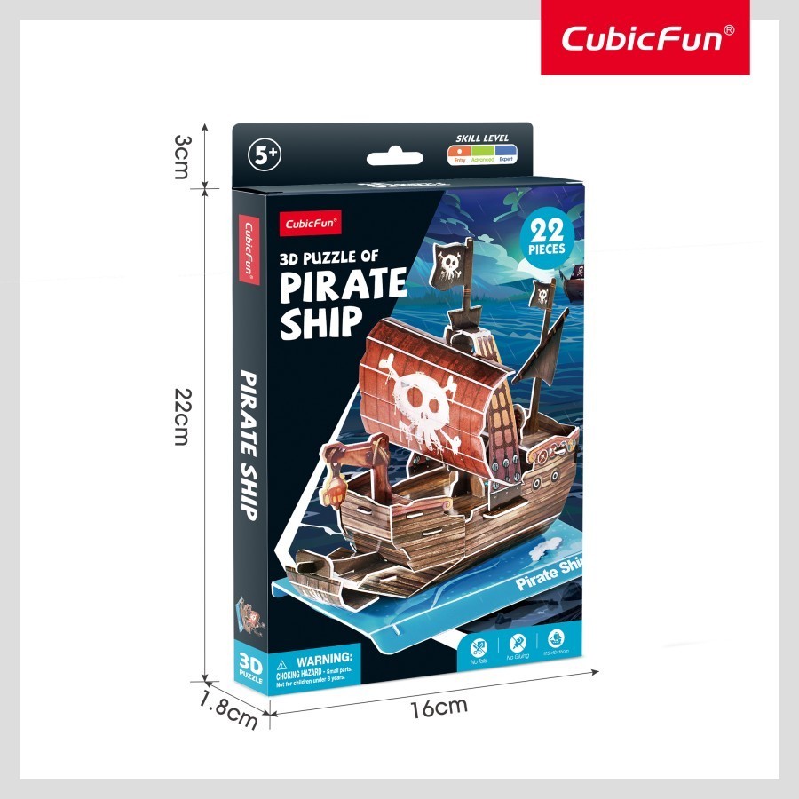 Cubicfun 3D Puzzle Pirate Ship