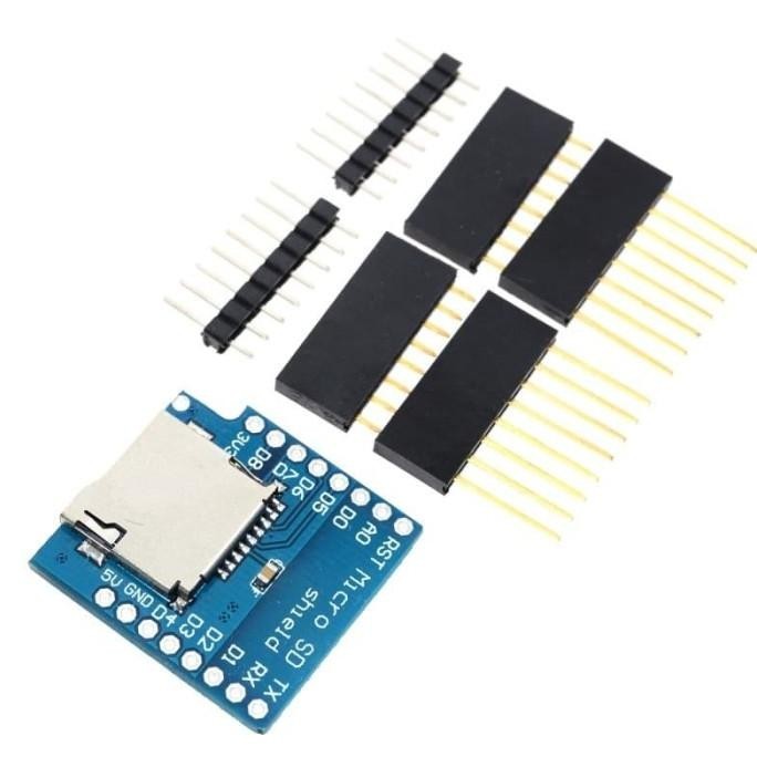 Diskon (1 pcs) micro SDCard module for WeMos D1 Mini Ayo Beli