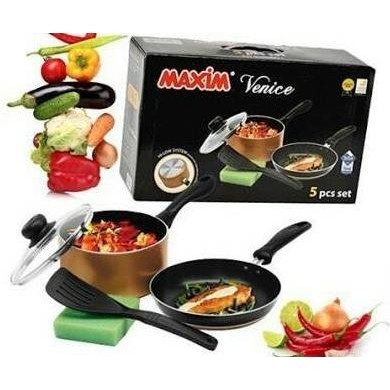 Maxim Venice SET 5 pcs / Set Peralatan Masak Cookware